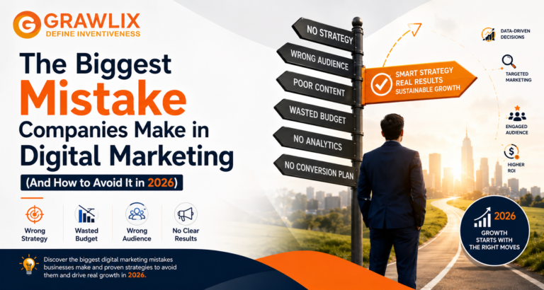 Biggest Digital Marketing Mistakes Businesses Make in 2026 | Grawlix